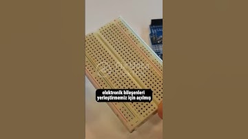 Breadboard nedir? Nasıl çalışır? Türkçe #shorts