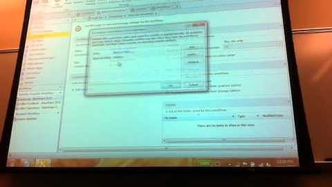 SharePoint 2010 Workflow live from SharePoint Saturday KC 2010 - 4 of 6