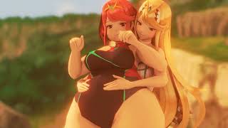 Mythra and Pyra