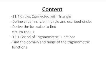 Intermediate Class 1st year Mathematics Chapter-11: Application of Trigonometric [ Lecture-14 ]
