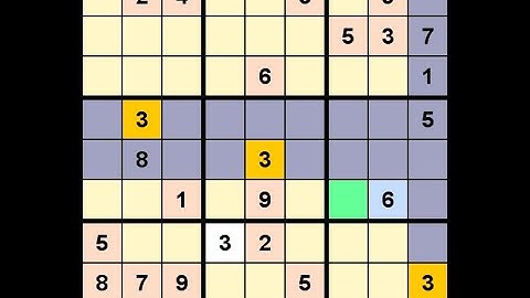 How to Solve New York Times Sudoku Hard April 10, 2022
