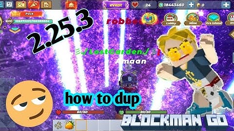 Blockman go Skyblock duplication glitch  2.25.1 || latest working||#blockmango #skyblockduplicate