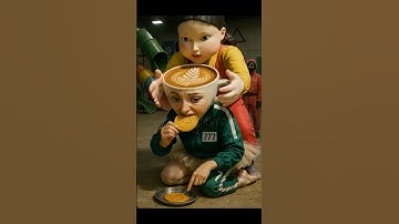 squid game doll italian brainrot slime asmr mukbang #food #brainrot  #squidgame #ishowspeed #asmr