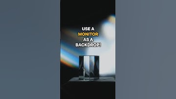 Monitors = DOPE Backdrops!