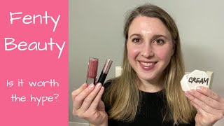 FENTY BEAUTY: Cream Blushes, Gloss Bomb, and Mascara