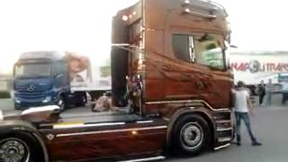 Scania R730 Black Amber Tuning By Team Marra - Exterior & Interior