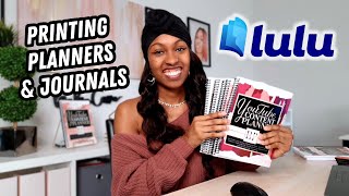 How to Print Your Own Planner or Journal | Should You Print With Lulu? My Honest Opinion & Review