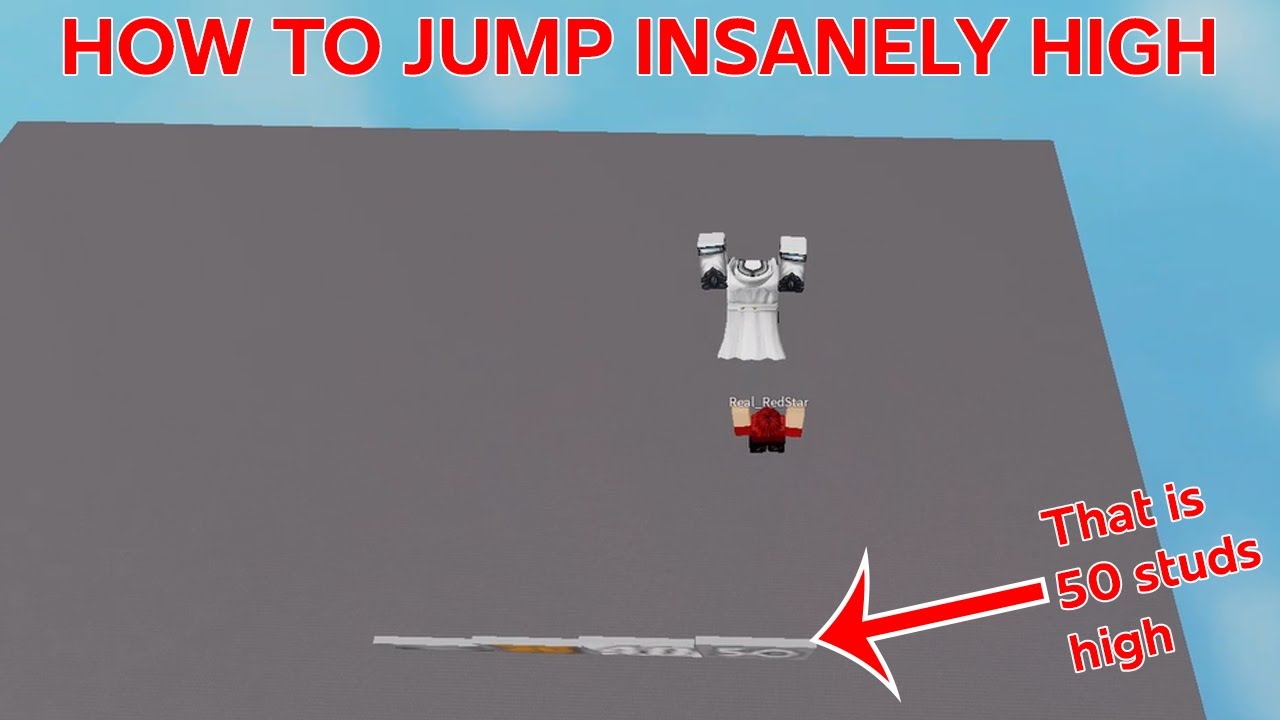 How To Jump Infinitely High Roblox Frog Jump Tutorial Youtube - roblox player jump