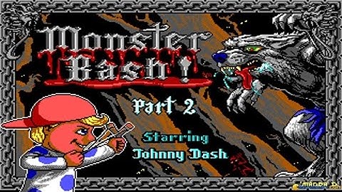 Monster Bash 2 gameplay (PC Game, 1993)