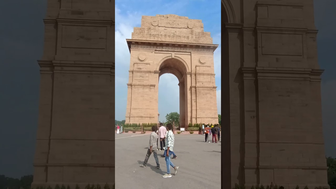 ## India Gate Walking Tour | Delhi Iconic Monument 🇮🇳#####