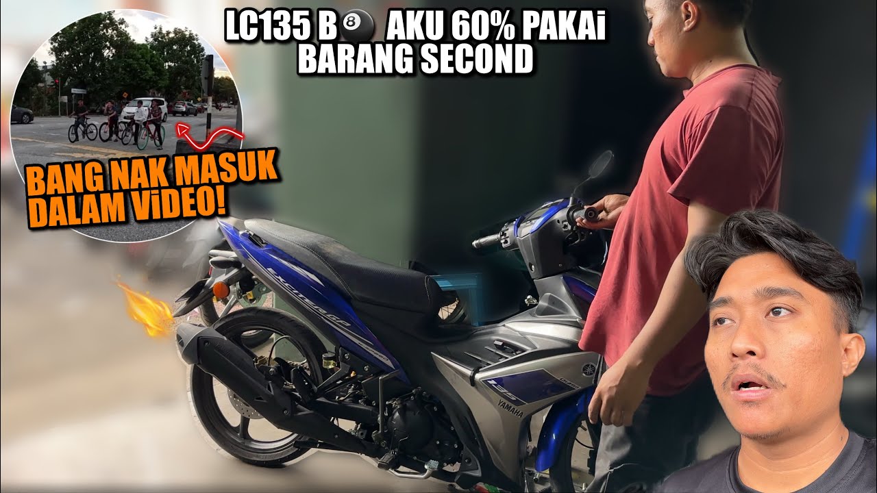 Akhirnya COMEBACK LC135 B🎱 Aku | Motor KETAT PULAKK!!  | Dak dak lajakkk