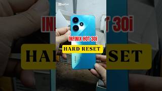 INFINIX HOT 30i HARD RESET 💯DONE #foryou #frp #hardreset #infinxhot30i #userlock #shorts #mobile