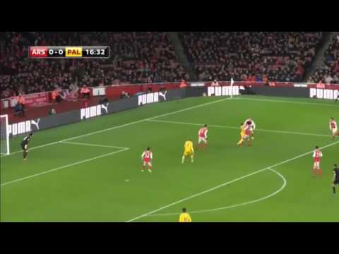 GOAL OF THE SEASON!! Giroud INSANE scorpion kick goal against crystal palace 2017.