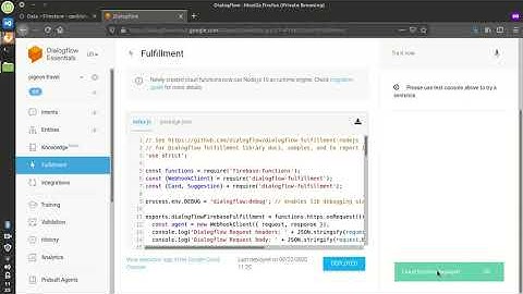 Building Virtual Agent Fulfillment