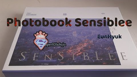 Unboxing - Photobook Sensiblee EunHyuk 2020