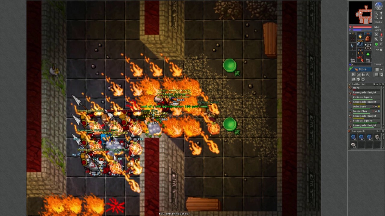 Tibia por diversión #25 LVL con Hero - YouTube