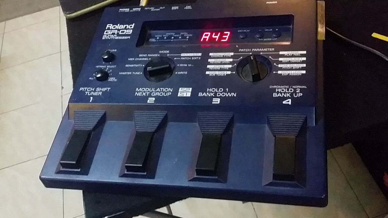 Test roland gr09 - YouTube