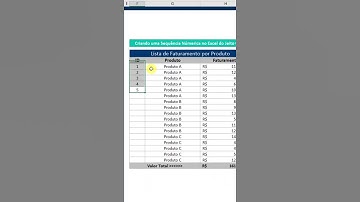 Criando uma Sequência Numérica no Excel do Jeito Certo.