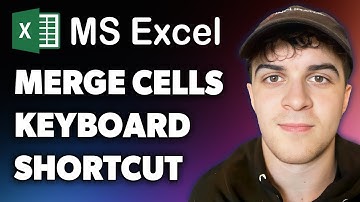 How to Merge Cells in Excel Keyboard Shortcut (Full 2024 Guide)