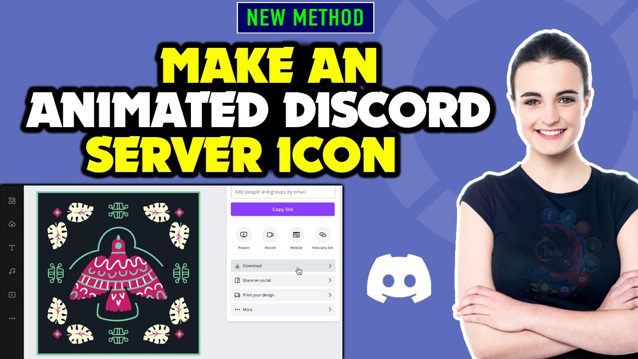 Animate your discord server icon or profile picture by Bestofmusictube