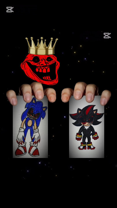 Sonic exe VS Shadow exe ||#trollface#sonicthehedgehog #shadowthehedgehog#trending #shorts