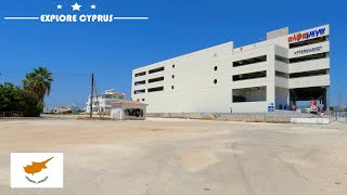 DRIVING from PAPHOS OLD TOWN to ALPHAMEGA HYPERMARKET in CYPRUS * 4K (60fps)