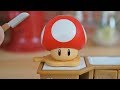 Super Mario StopMotion Cooking「Super Mushroom stew」マリオの不思議な料理「スーパーキノコシチュー」