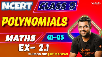 Polynomials - Exercise 2.1 | Class 9 | CBSE 2026 | Shimon sir💡