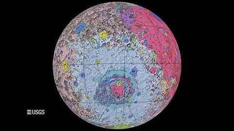 Geological Map of Moon