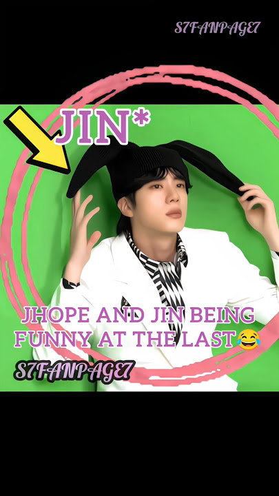 JIN and JHOPE being Funny at the last🤣😂 #bts #jin #jhope #taehyung #rm #shorts #shortsfeed