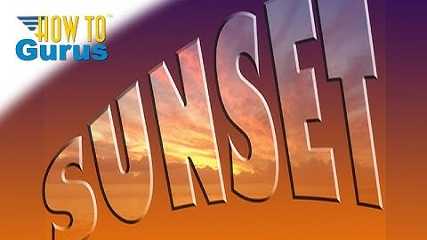 How You Can Place an Image Inside of Text with Photoshop Elements