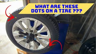 What Are These Dots on a Tire ???