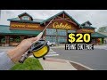 $20 Cabelas FLY Fishing Challenge!! (Surprising!)