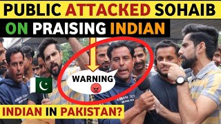 PAKISTANI ATT@CKED SOHAIB CHAUDHARY ON PRAISING INDIA | PAK PUBLIC REACTION ON INDIA REAL TV VIRAL screenshot 5