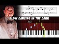 Joji - SLOW DANCING IN THE DARK - Piano Tutorial with Sheet Music