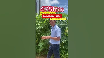 Đất Đắk Lắk giá rẻ 475tr BÁN lô đất Cư Suê sát TP. BUÔN MA THUỘT, 100% thổ cư Cư M