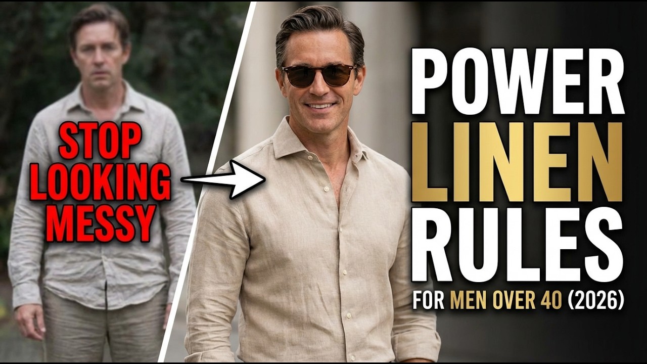 Прекратите выглядеть неряшливо: правила «силового льна» для мужчин старше 40 лет (2026)