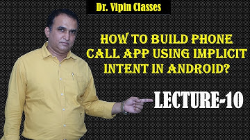 Phone call using implicit intent in Android