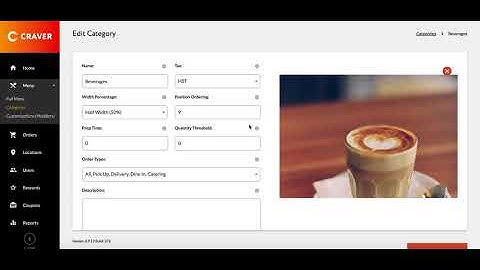 Craver Admin - Organizing your Categories and Products