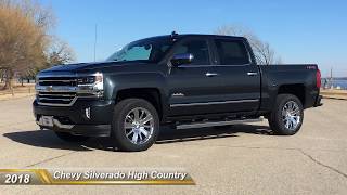 2018 Chevy Silverado High Country 4x4