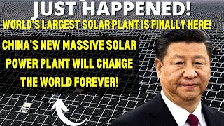 China JUST ANNOUNCED It's New TERRIFYING Solar Power That JUST SHOCKED The World
