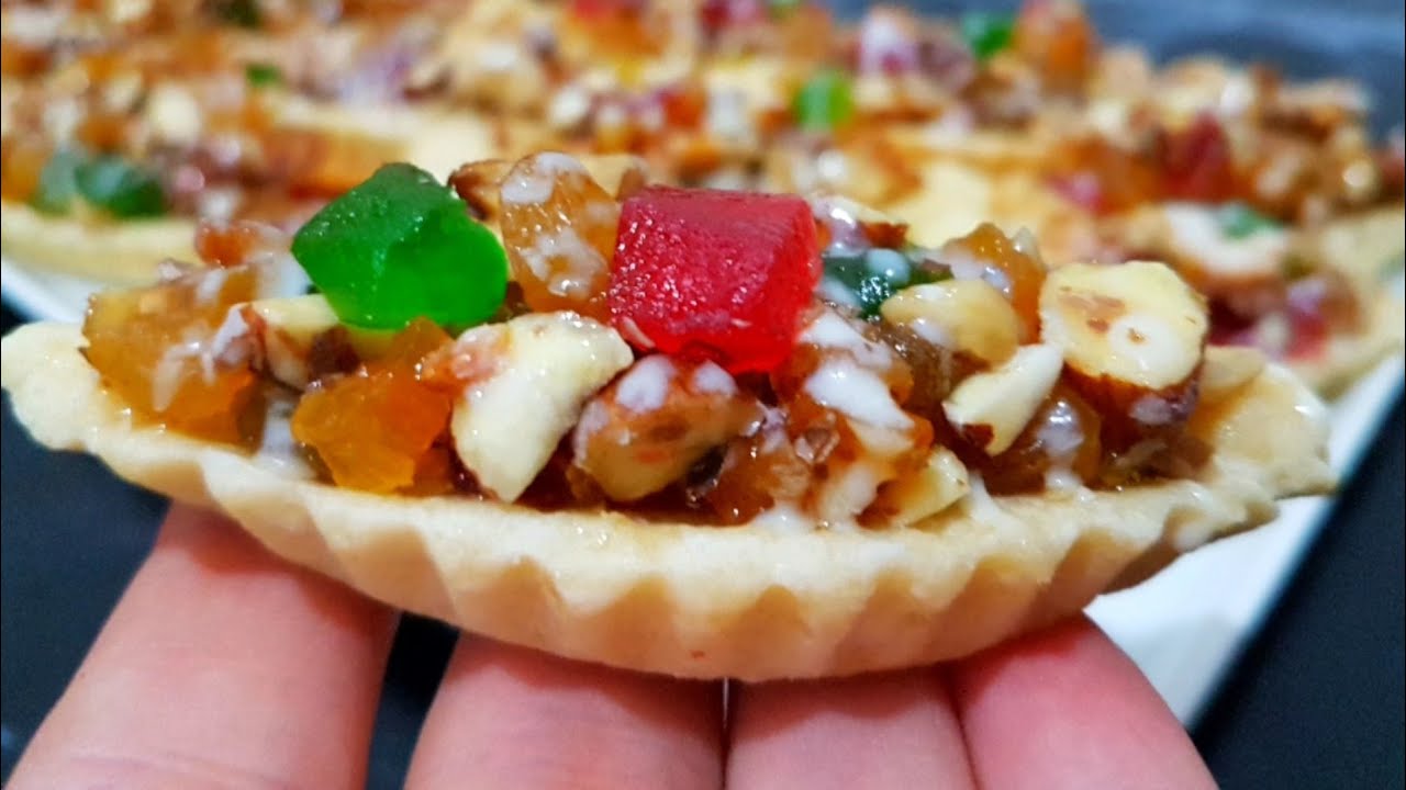 حلوى الطويسات بالفواكه الجافة و المعسلة ساهلة ماهلة من ألذ الحلويات للأعراس والأعياد