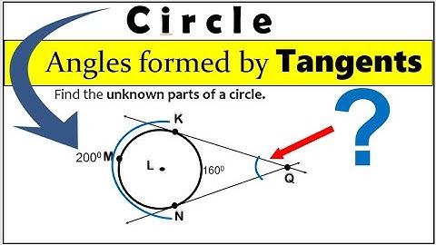 [Tagalog] Angle formed by #tangents #circle #angleformedbytangents #math10