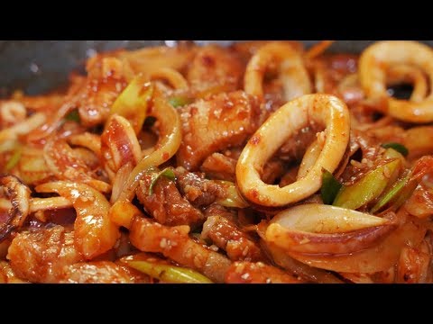 오삼불고기 맛있게 만드는법 : 밥과 함께 환상적인 맛