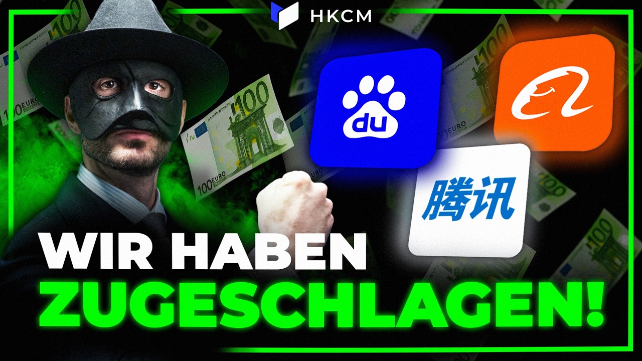 Angst im Markt – Wir haben diese 3 Aktien gekauft!