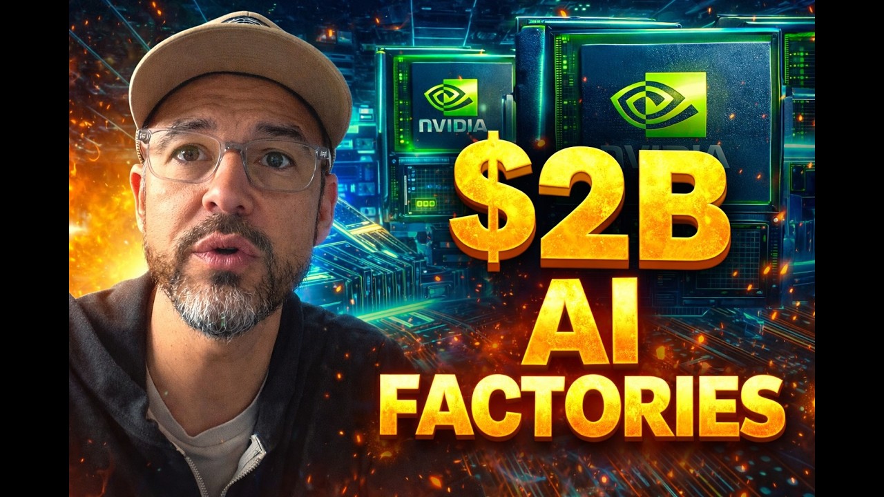 NVIDIA Just Invested $2 Billion to Build the First AI Factories DailyNoons 106 subscribers 4 likes 414 views 1 Apr 2026 NVIDIA just made a **massive move in the AI infrastructure r