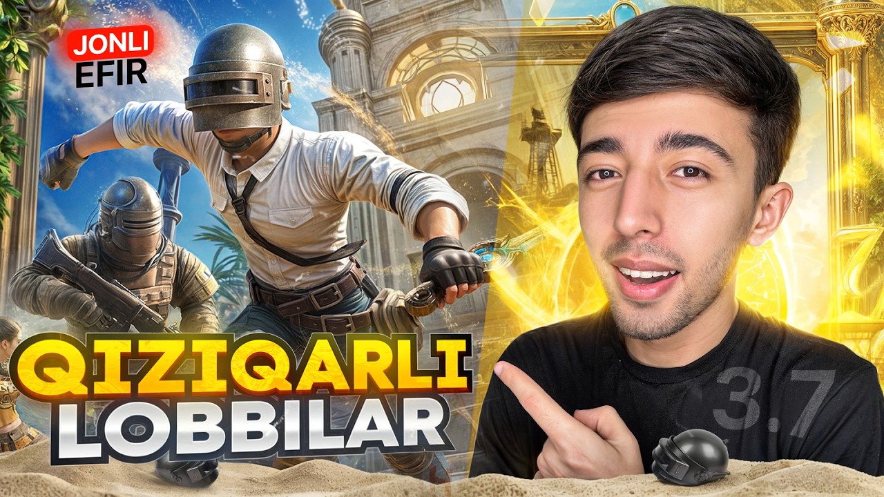 QIZIQARLI LOBBI QILAMIZ 🔥PUBG MOBILE!!!