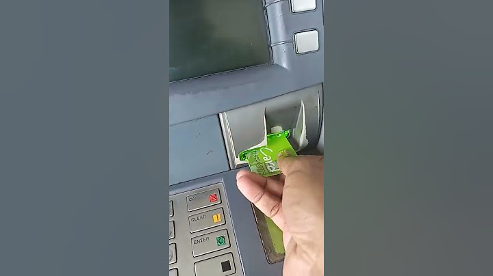 insert card into BSP ATM machine #ncd #pom #png #bsp #atm