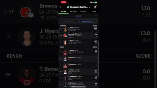 My fantasy team