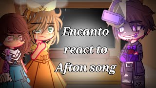 Encanto react to Afton family song screenshot 4